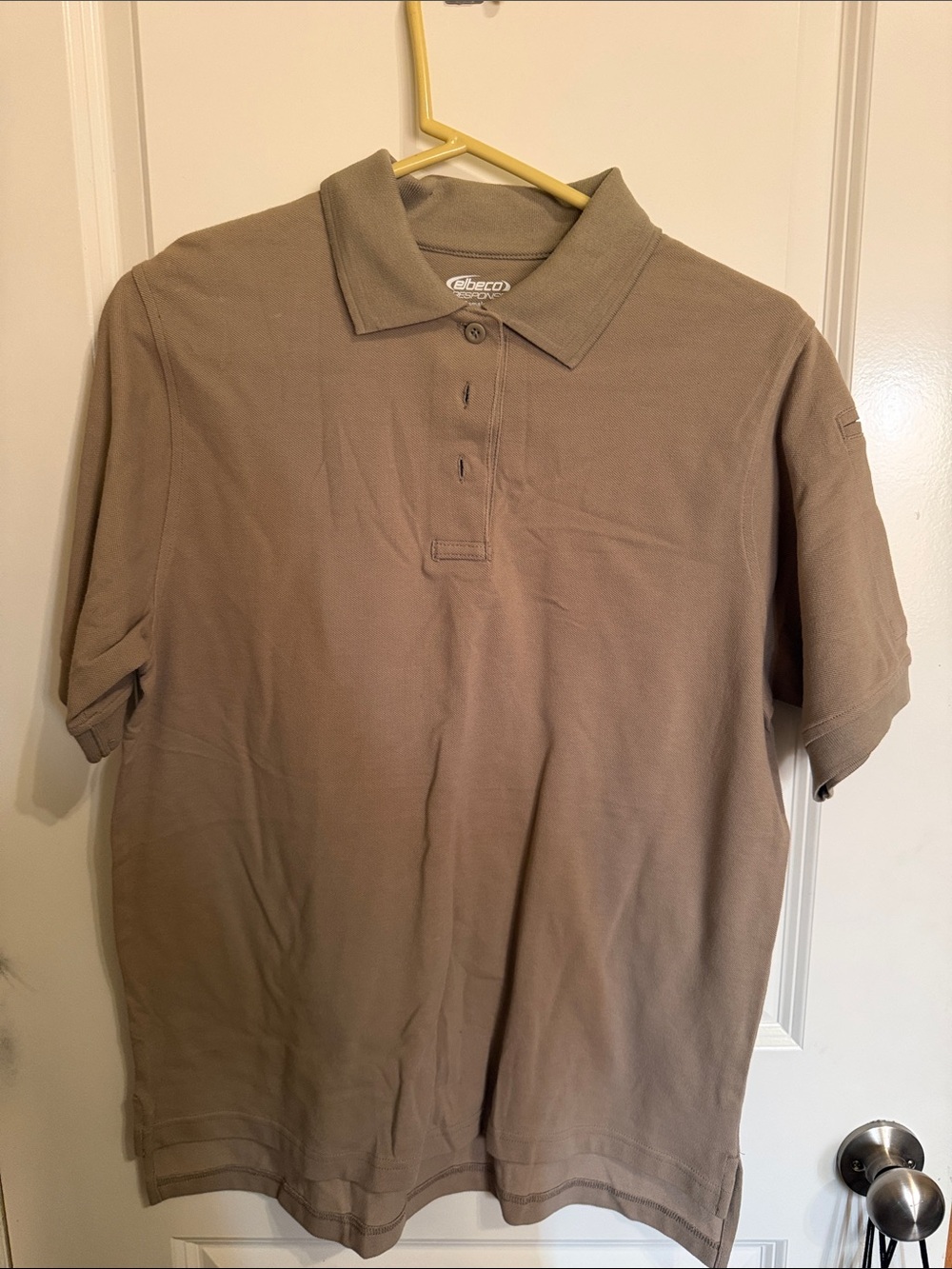 Men's Polo Shirt in Taupe Brown - EbbeCo